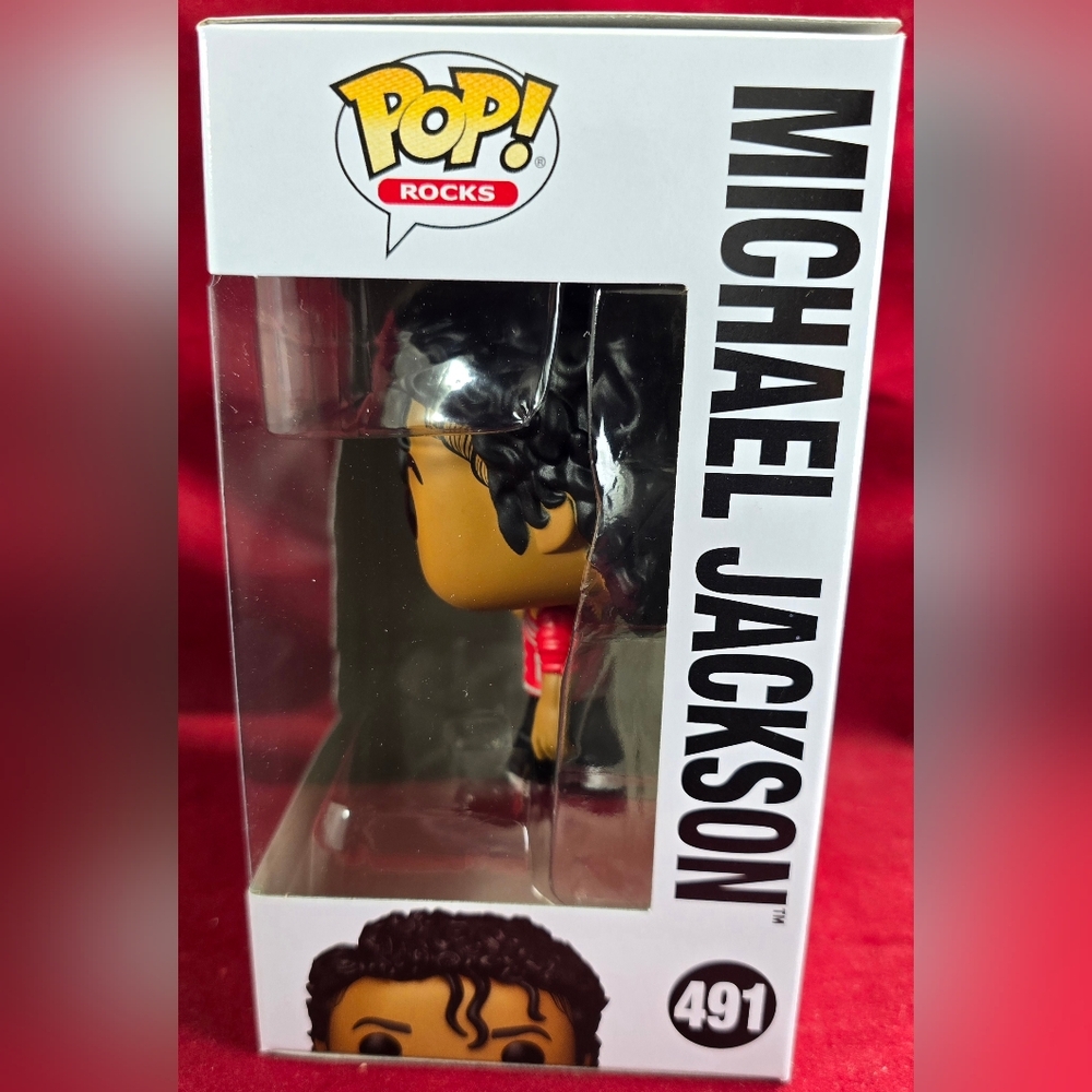 Michael Jackson Funko #491 (Nib) With Pop Protector - Picture 5 of 7